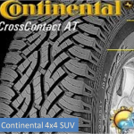 Continental CrossContact AT 4x4 SUV sl.lo. GumeDedra Continental CrossContact AT 4x4 SUV sl.lo. GumeDedra